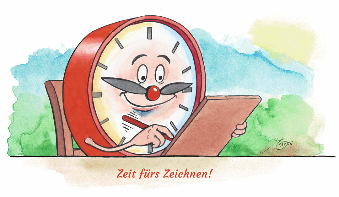 Kleiner Zeichenkoffer